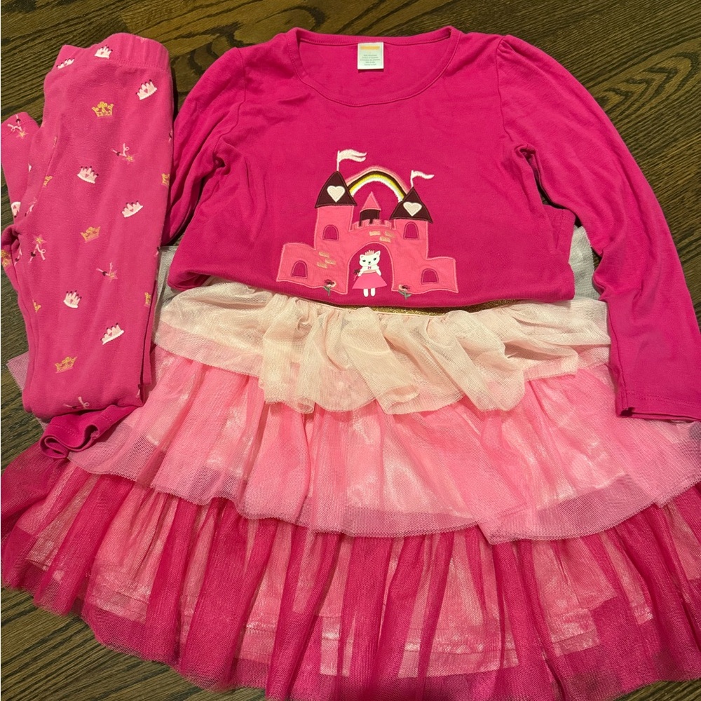 Gymboree Pink Castle Set